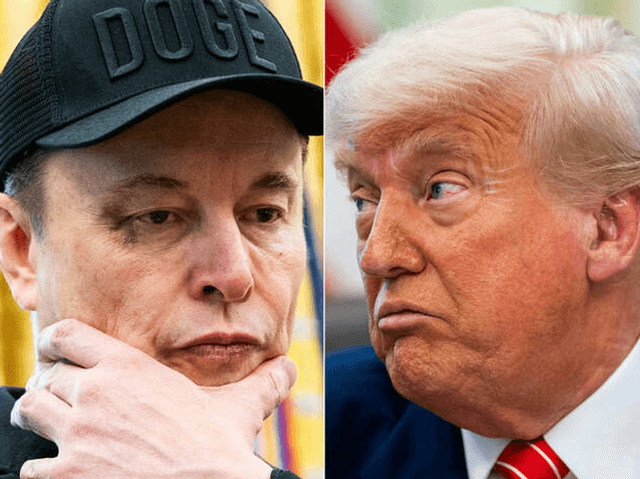 Tesla Stock Tumbles Amid Escalating Tensions Between Musk and Trump
